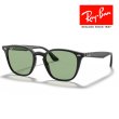 画像1: RayBan レイバン サングラス メガネフレーム 52□20 ブラック グリーン RB4258F 601/2 クロス付き レイバン純正メガネケース付き 国内正規品 (1)