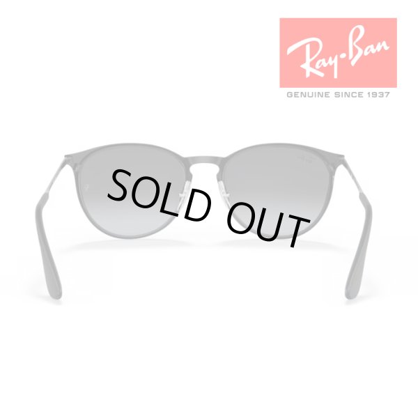 画像3: 	 RayBan レイバン サングラス メガネフレーム Erika metal エリカメタル 54□19 ブラック RB3539 002/8G クロス付き レイバン純正メガネケース付き 国内正規品 (3)