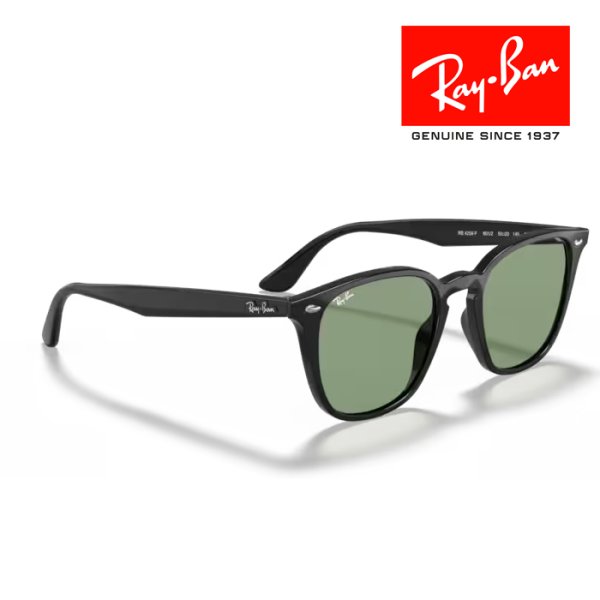 画像4: RayBan レイバン サングラス メガネフレーム 52□20 ブラック グリーン RB4258F 601/2 クロス付き レイバン純正メガネケース付き 国内正規品 (4)