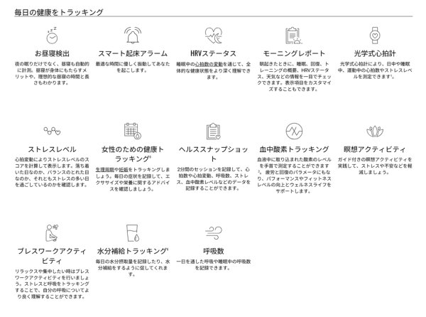 画像12: GARMIN ガーミン vívoactive 6 フィットネスGPSウォッチ 010-02985-33 スマートウォッチ フィットネス 健康管理 正規輸入品 (12)