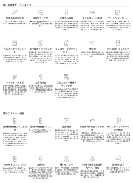 画像9: GARMIN ガーミン Instinct 3 010-03020-80 AMOLED Tactical 50mm タフネスGPSウォッチ スマートウォッチ 登山 トレッキング カラー 正規輸入品 (9)