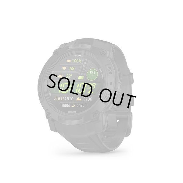 画像2: GARMIN ガーミン Instinct 3 010-03020-80 AMOLED Tactical 50mm タフネスGPSウォッチ スマートウォッチ 登山 トレッキング カラー 正規輸入品 (2)