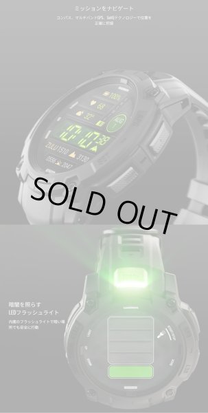 画像6: GARMIN ガーミン Instinct 3 010-03020-80 AMOLED Tactical 50mm タフネスGPSウォッチ スマートウォッチ 登山 トレッキング カラー 正規輸入品 (6)