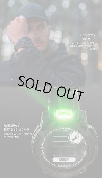 画像6: GARMIN ガーミン Instinct 3 010-02935-80 Dual Power Tactical 50mm タフネスGPSウォッチ スマートウォッチ 登山 トレッキング ソーラー 正規輸入品 (6)