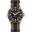 画像2: H82565930 ハミルトン HAMILTON カーキ ネイビー Scuba Automatic GMT 43mm Bronze メンズ 機械式自動巻き パワーリザーブ80時間 黒文字盤 正規輸入品 (2)