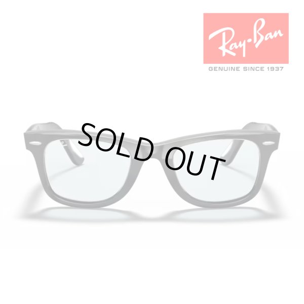 画像5: RayBan レイバン ウェイファーラー WAYFARER サングラス メガネフレーム 52□22 ブラック ライトグレー RB2140F 601R5 メーカー2年保証 クロス付き 正規品 (5)