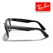 画像2: RayBan レイバン ウェイファーラー WAYFARER サングラス メガネフレーム 52□22 ブラック ライトグレー RB2140F 601R5 メーカー2年保証 クロス付き 正規品 (2)