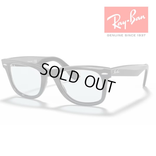 画像1: RayBan レイバン ウェイファーラー WAYFARER サングラス メガネフレーム 52□22 ブラック ライトグレー RB2140F 601R5 メーカー2年保証 クロス付き 正規品 (1)