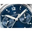 画像4: H76409140 ハミルトン HAMILTON カーキ アビエーション Pioneer Mechanical Chrono メンズ 機械式手巻き パワーリザーブ60時間 ブルー文字盤 正規輸入品 (4)