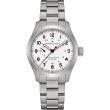 画像2: H69509110 ハミルトン HAMILTON カーキ フィールド メカ パワーリザーブ 40mm メンズ 機械式手巻き パワーリザーブ80時間 白文字盤 正規輸入品 (2)