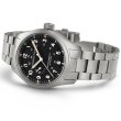 画像4: H69509130 ハミルトン HAMILTON カーキ フィールド メカ パワーリザーブ 40mm メンズ 機械式手巻き パワーリザーブ80時間 黒文字盤 正規輸入品 (4)