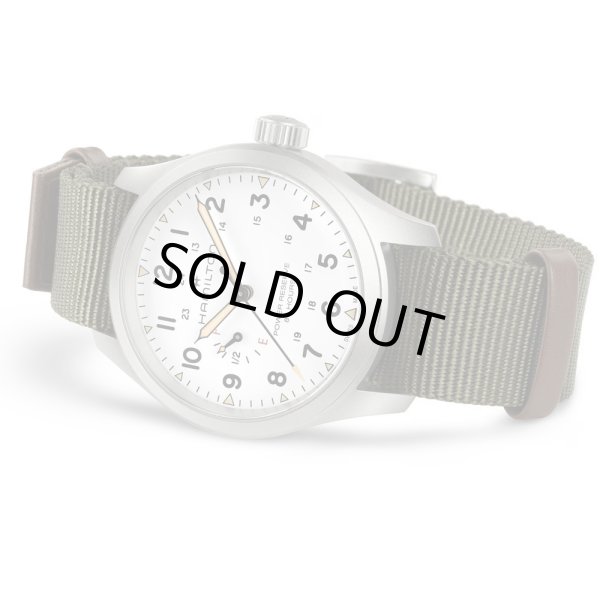 画像4: H69509910 ハミルトン HAMILTON カーキ フィールド メカ パワーリザーブ 40mm メンズ 機械式手巻き パワーリザーブ80時間 白文字盤 正規輸入品 (4)