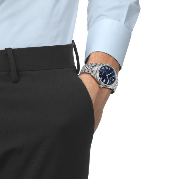 画像5: ティソ TISSOT バラード パワーマティック80 COSC 39mm 機械式 自動巻き メンズ T1564081104300 T156.408.11.043.00 ステンレス ベルト 正規輸入品 (5)