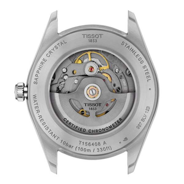 画像3: ティソ TISSOT バラード パワーマティック80 COSC 39mm 機械式 自動巻き メンズ T1564081104300 T156.408.11.043.00 ステンレス ベルト 正規輸入品 (3)