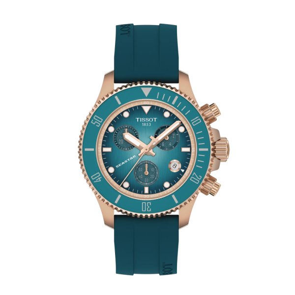 画像1: T1202173704100 ティソ TISSOT シースター1000 SEASTAR 1000 クオーツ クロノグラフ 38mm T120.217.37.041.00 正規品 (1)