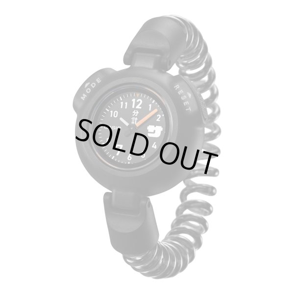 画像1: 腕時計 カシオ サ時計 サウナ用時計 SAN-100H-1BJR ブラック 正規品 (1)