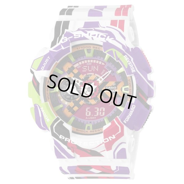 画像1: 腕時計 カシオ Gショック G-SHOCK エヴァンゲリオンコラボレーションモデル  GA-110EVA30-7AJR メンズ 正規品 (1)