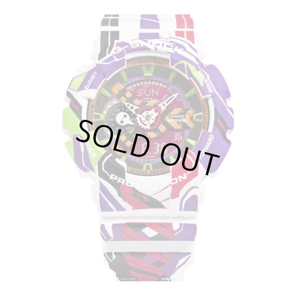 画像2: 腕時計 カシオ Gショック G-SHOCK エヴァンゲリオンコラボレーションモデル  GA-110EVA30-7AJR メンズ 正規品 (2)