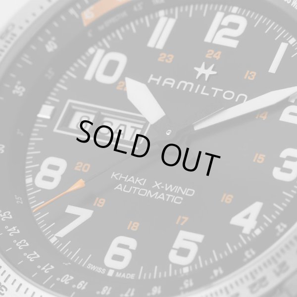 画像4: H77755133 ハミルトン HAMILTON カーキ アビエーション X-Wind Day Date Auto メンズ 機械式自動巻き パワーリザーブ80時間 黒文字盤 正規輸入品 (4)