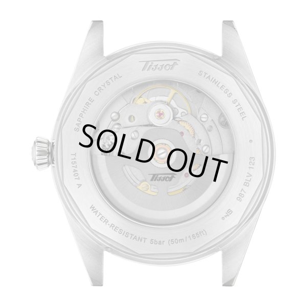 画像3: ティソ TISSOT ヴィソデート Visodate 39mm パワーマティック80 自動巻き メンズ T1574071104100 T157.407.11.041.00 ステンレス ベルト 正規輸入品 (3)