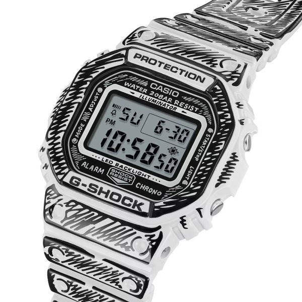 画像4: 腕時計 カシオ  G-SHOCK DW-5600JV-7JR Joshua Videsコラボレーションモデル 正規品 (4)