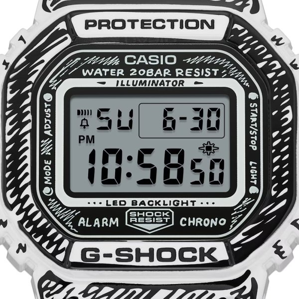 画像3: 腕時計 カシオ  G-SHOCK DW-5600JV-7JR Joshua Videsコラボレーションモデル 正規品 (3)