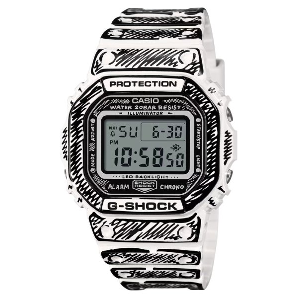 画像1: 腕時計 カシオ  G-SHOCK DW-5600JV-7JR Joshua Videsコラボレーションモデル 正規品 (1)