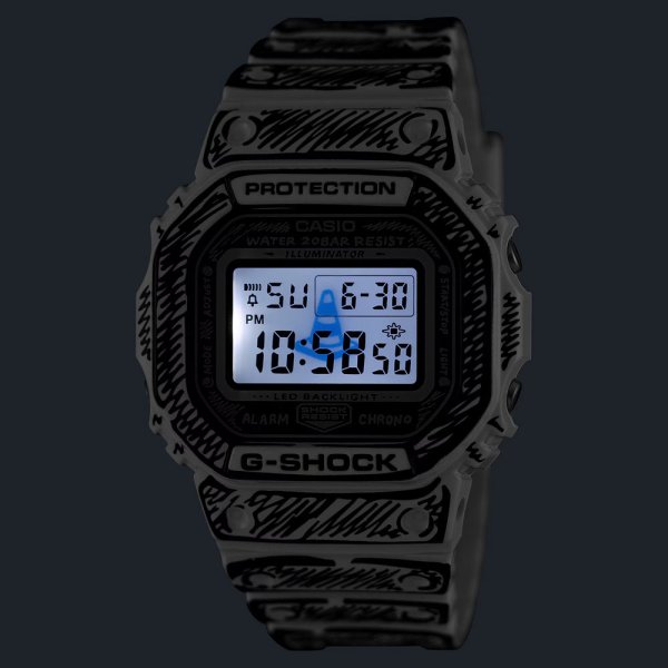 画像9: 腕時計 カシオ  G-SHOCK DW-5600JV-7JR Joshua Videsコラボレーションモデル 正規品 (9)