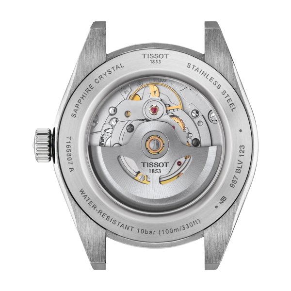 画像3: ティソ TISSOT ジェントルマン オートマティック 38mm GENTLEMAN AUTOMATIC メンズ ステンレス ベルト 機械式自動巻き T165.807.11.091.00 パワーリザーブ80時間 正規輸入品 (3)