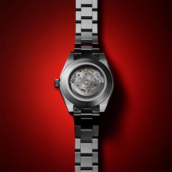 画像6: ティソ TISSOT ジェントルマン オートマティック 38mm GENTLEMAN AUTOMATIC メンズ ステンレス ベルト 機械式自動巻き T165.807.11.091.00 パワーリザーブ80時間 正規輸入品 (6)