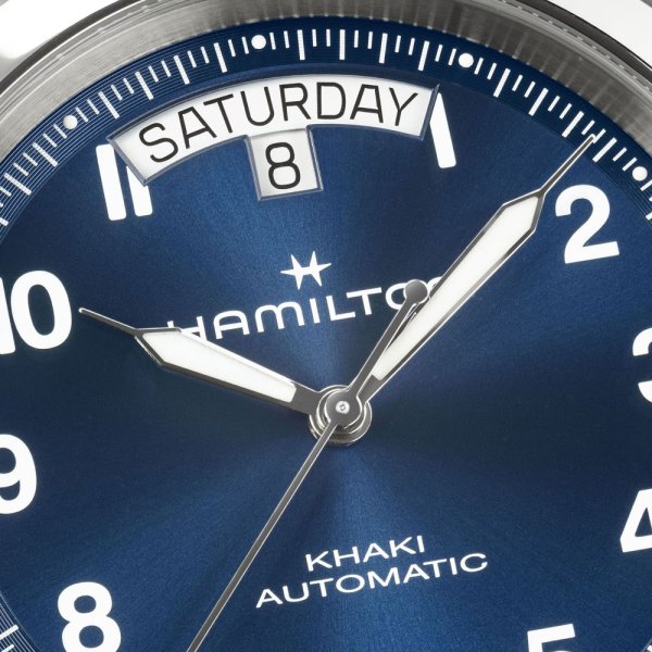 画像5: H64475540 腕時計 ハミルトン HAMILTON カーキ フィールド キング デイデイト オート Khaki Aviation Field King Day Date Auto 40mm メンズ 機械式 自動巻き 正規輸入品 (5)