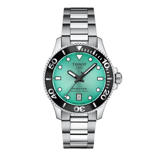 画像1: T1202101109100 ティソ TISSOT シースター1000 SEASTAR 1000 クオーツ 36mm T120.210.11.091.00 正規品 (1)