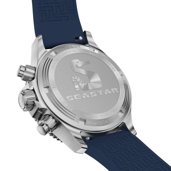 画像6: T1202171704100 ティソ TISSOT シースター1000 SEASTAR 1000 クオーツ クロノグラフ 38mm T120.217.17.041.00 正規品 (6)