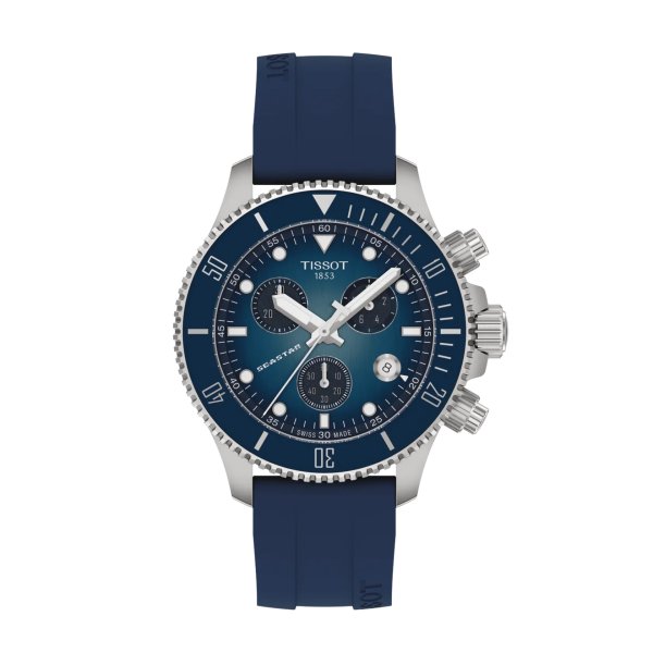 画像1: T1202171704100 ティソ TISSOT シースター1000 SEASTAR 1000 クオーツ クロノグラフ 38mm T120.217.17.041.00 正規品 (1)