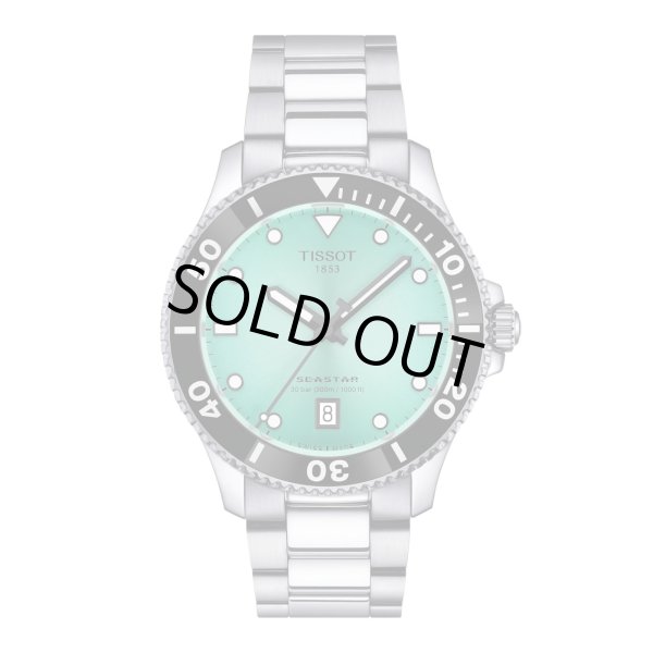 画像1: T1204101109100 ティソ TISSOT シースター1000 SEASTAR 1000 クオーツ 40mm T120.410.11.091.00 正規品 (1)