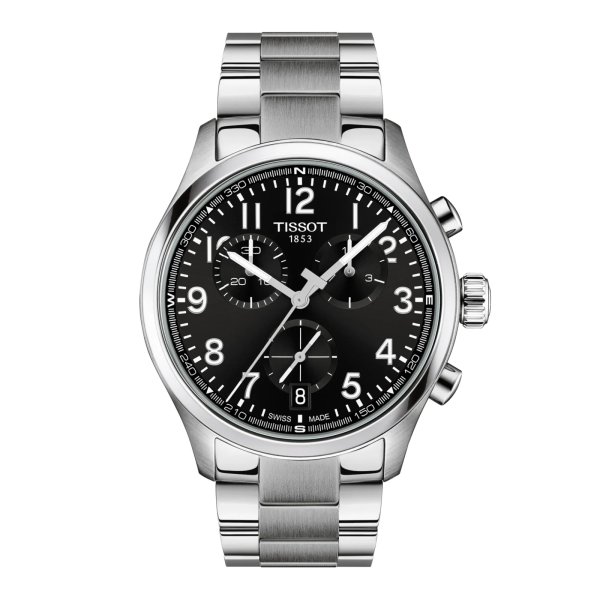 画像1: ティソ TISSOT クオーツ クロノ L 42mm Quartz メンズ T1164171105200 T116.417.11.052.00 ステンレス ベルト 正規輸入品 (1)
