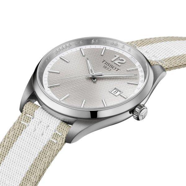 画像5: ティソ TISSOT クオーツ PR100 Cycling Quartz メンズ T1504101703700 T150.410.17.037.00 テキスタイルベルト 正規輸入品 (5)
