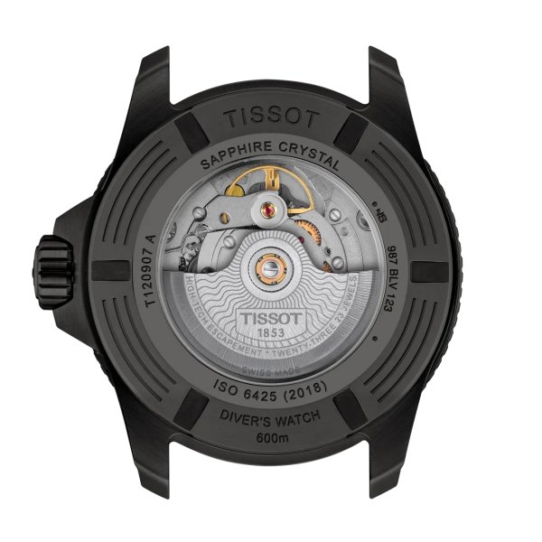 画像3: T1209073704100 ティソ TISSOT シースター2000 44mm オートマティック SEASTAR 2000 POWERMATIC 80 メンズ 機械式自動巻き T120.907.37.041.00 パワーリザーブ80時間 正規輸入品 (3)