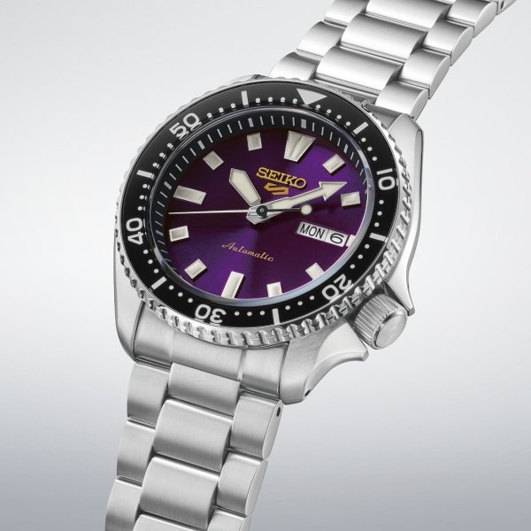 画像3: HDB003J 腕時計 SEIKO 5 SPORTS セイコー 5 スポーツ SKX series メカニカル セイコー創業145周年記念 限定モデル 世界限定：9,999本（うち国内：999本）  自動巻き 手巻き付き 正規品 (3)