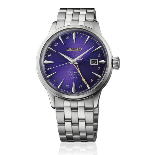 画像5: HCB006J 腕時計 セイコー プレザージュ Presage GMT Cocktail Time セイコー創業145周年記念 限定モデル 世界限定：6,000本（うち国内：500本）  機械式自動巻き メカニカル デイト 日付 正規品 (5)