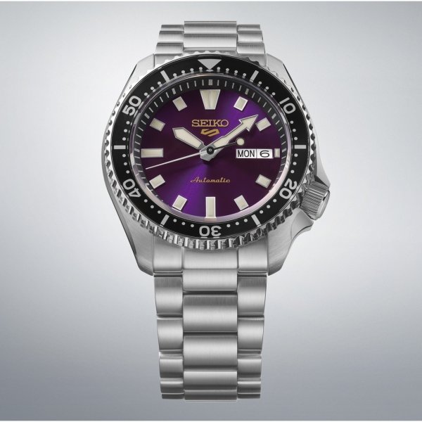 画像5: HDB003J 腕時計 SEIKO 5 SPORTS セイコー 5 スポーツ SKX series メカニカル セイコー創業145周年記念 限定モデル 世界限定：9,999本（うち国内：999本）  自動巻き 手巻き付き 正規品 (5)