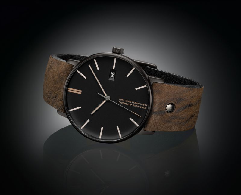 時計の上月 ユンハンス Junghans 160周年限定モデル ブラック