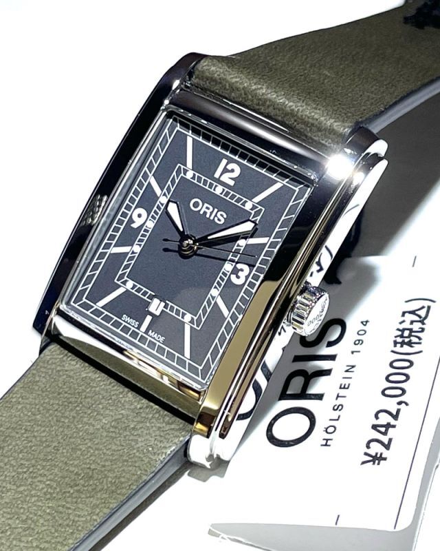 オリス ORIS 7622 レクタンギュラー デイデイト 自動巻き メンズ _777802