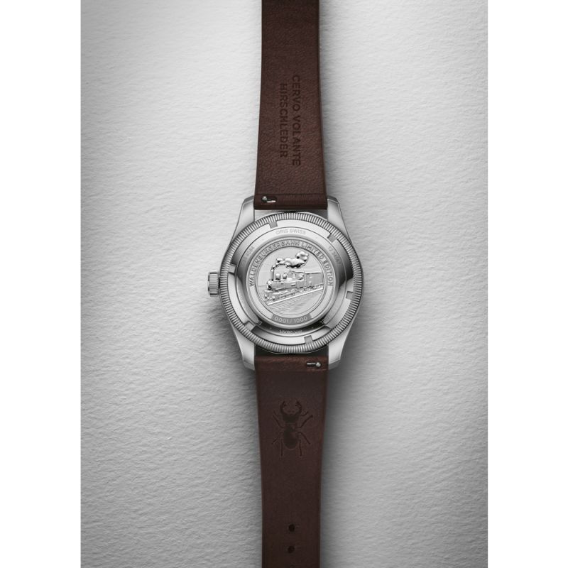 時計の上月 腕時計 オリス  ビッグクラウン ポインターデイト 機械