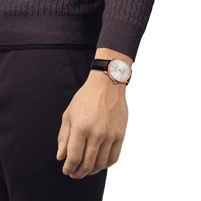 時計の上月 T1398073603100 ティソ TISSOT シュマン・デ・トゥレル オートマティック CHEMIN DES TOURELLES  AUTOMATIC メンズ 機械式自動巻き T139.807.36.031.00 39mm パワーリザーブ80時間 ニヴァクロンヒゲゼンマイ  正規輸入品【コレクションケースプレゼント ...