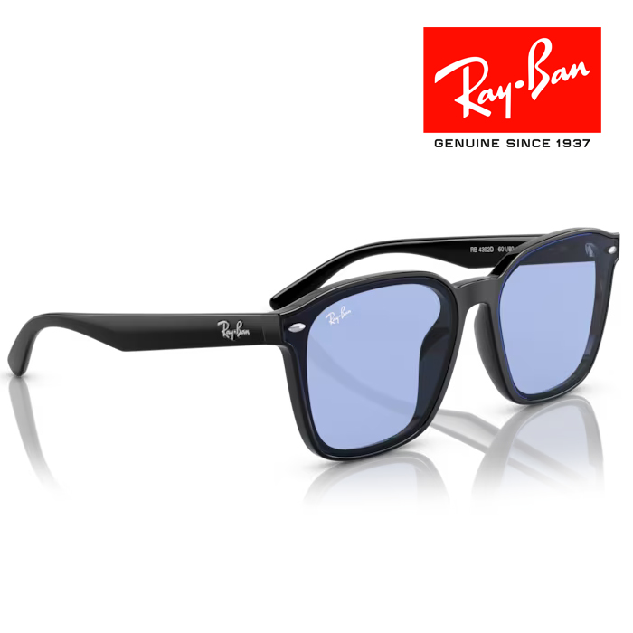 RayBan レイバン サングラス メガネフレーム 66□17 ブラック ブルー ...